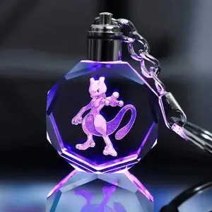 Mewtwo Crystal Poke Keychain 1.0