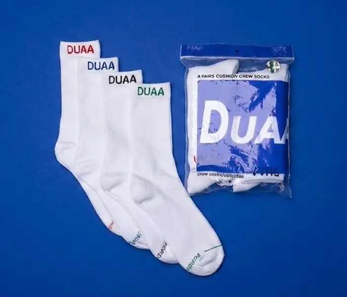 Duaa ELITE SOCKS 4-PACK "WHITE"