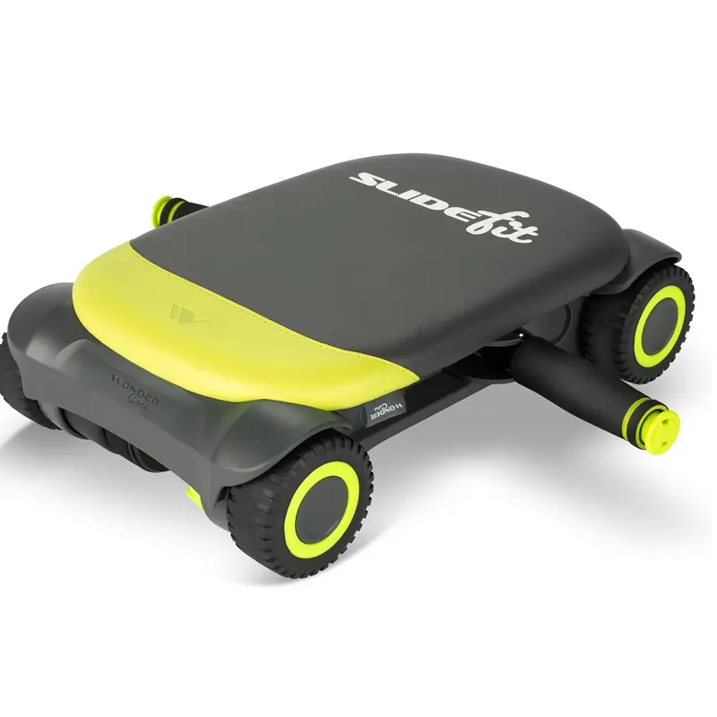 WONDER CORE, Ab Roller Board with 4 Wheels, Automatic Rebound Abdominal Wheel for Core Workout, Ab Exercise Equipment,with Knee Pad four  wheel valentine Gift  Springtik