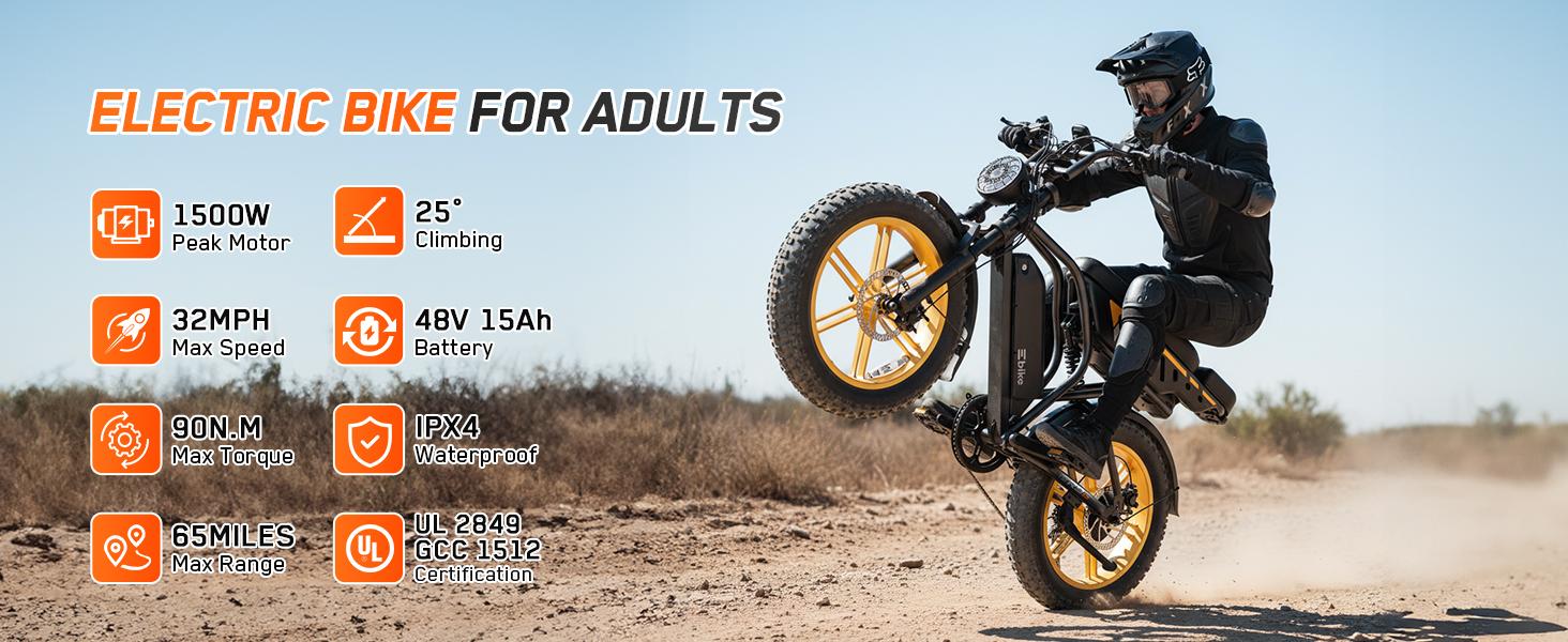 【2026 New Model & TST R9 EBike】 Electric Bike for Adults, 1500W Peak ...