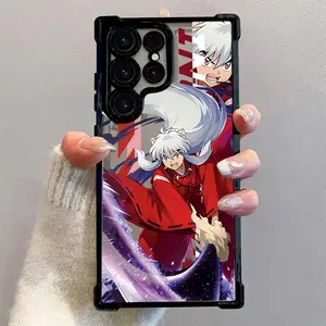 Anime I-InuyashaesPhone Case Suitable for Samsung Galaxy S26 S25 S24 A57 A37 A07 A26 A36 A55 A35 A06 A16 A05 A14 A24 A34 A54 A15 A05S A25 A04e A04 S23 S22 S21 FE Ultra Plus Edge 4G 5G Anti Fall Transparent Soft Back Cover