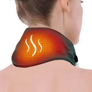 ARRIS Heated Neck Wrap, Portable USB Neck Heating Pad with Adjustable Temperature & Timer, Rechargeable Neck Warmer for Neck & Shoulder Comfort, Stiffness Relief & Daily Relaxation