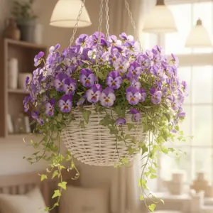 Pansy Seeds,High Germination Rate | Compact Fruit Variety I Container &Garden Growing I Balcony Patio Backyard I Easy to Grow IBeginner Friendly I Non-GMO Heirloom Seeds