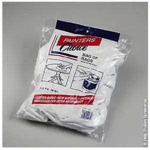Intex Supply 8316-12-01-TS White Unbleached Rag - 1 lbs.