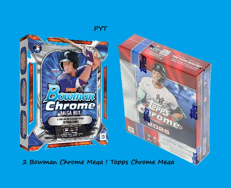 Pick Your Team - (2) Bowman Chrome Mega (1) Topps Chrome Mega