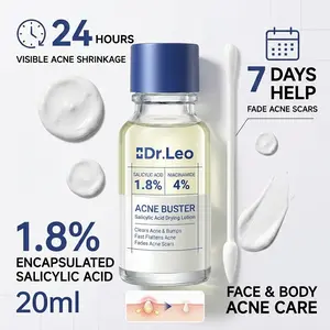 Dr.Leo Drying Lotion | Pimple Treatment & Body Acne Treatment | Visibly Shrinks Pimples in 24 Hours & Helps Fade Acne Marks in 7 Days | With 1.8% Encapsulated Salicylic Acid, 4% Niacinamide & 10% Sulfur (20ml) #DealsForYouDays,beachoutfits