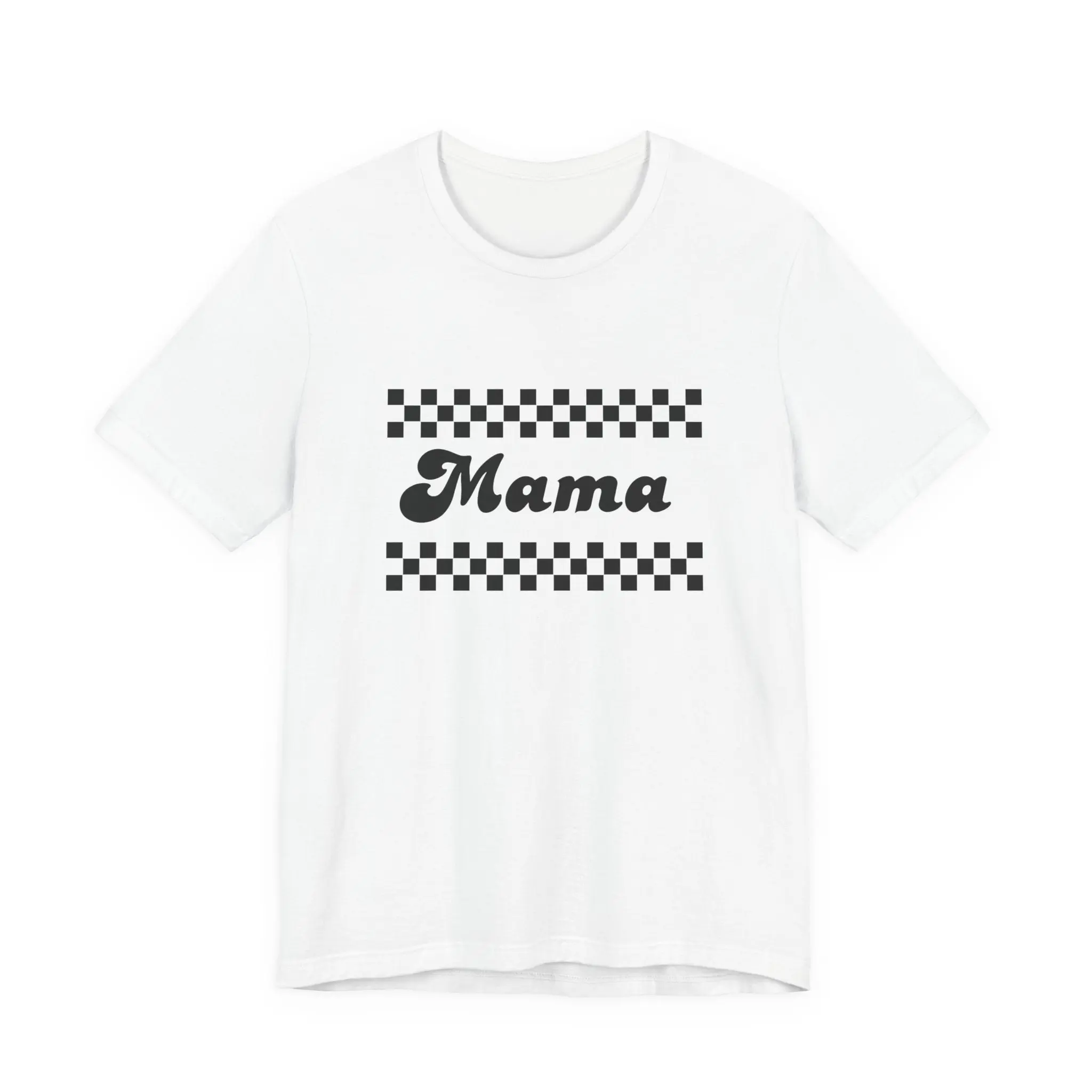 Mama Checkerboard Tee