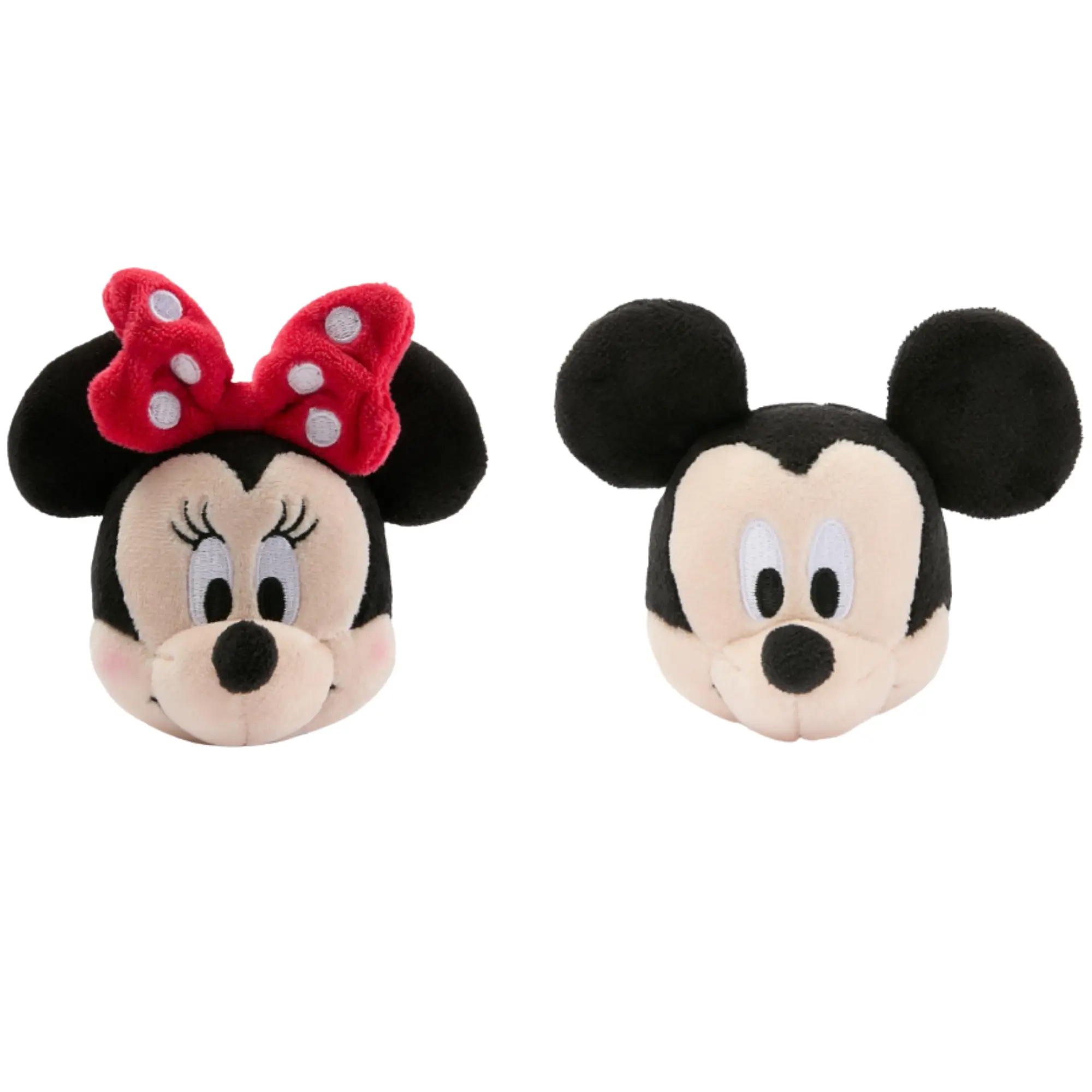 Mickey Mouse and Minnie Headband Plush Set