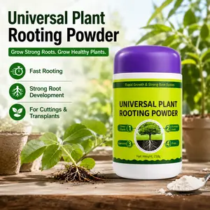 Universal Plant Rooting Powder 230g, Fast Root Growth Booster for Cuttings, Seedlings & Transplants, Easy Rooting Hormone Powder for Flowers, Vegetables, Fruit Trees, Green Plants & Home Gardens