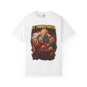 It Takes Guts | Conquest Vs Invincible T-Shirt