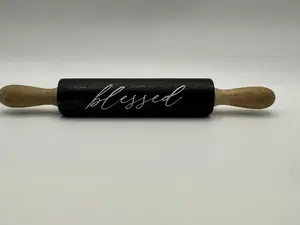 Blessed Mini Wooden Rolling Pin Decor