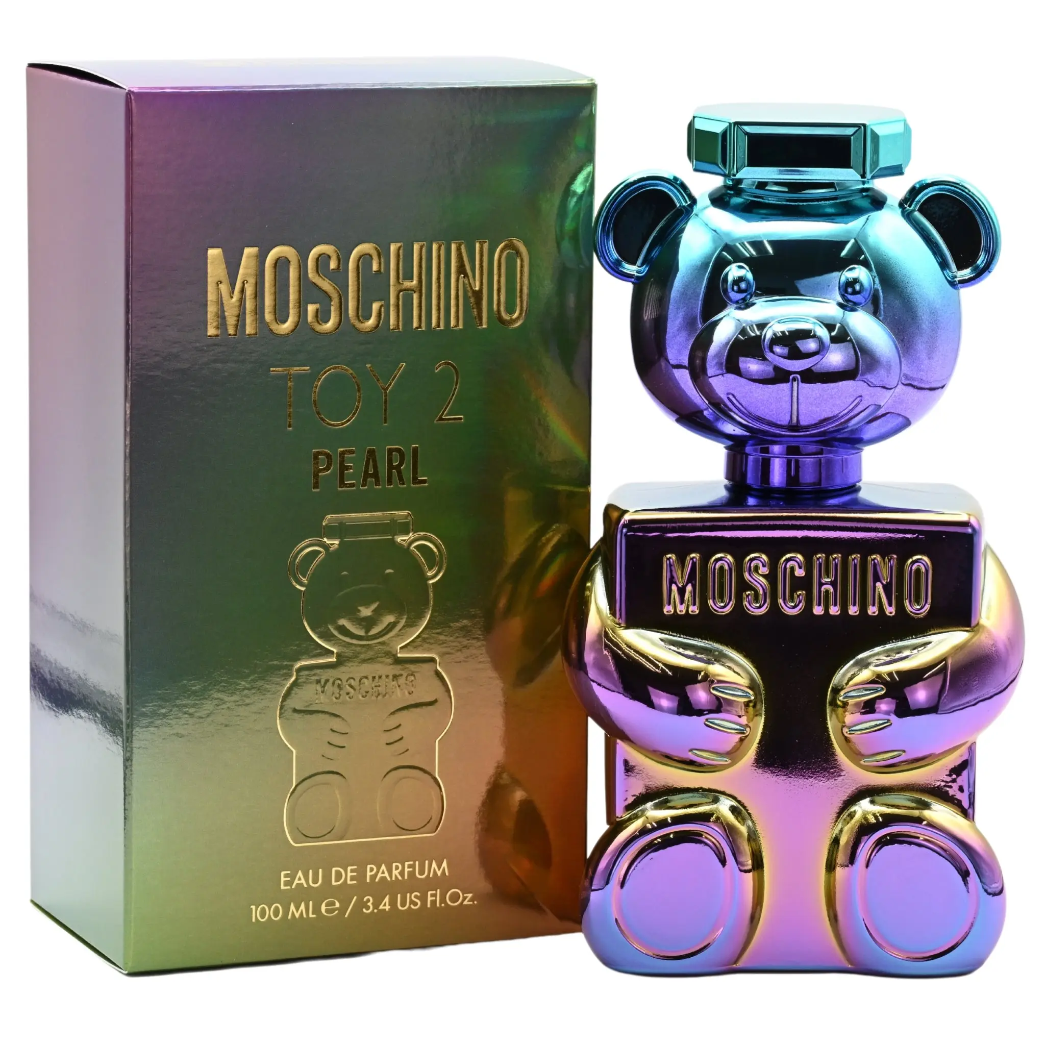 MOSCHINO Toy 2 Pearl Women's Eau de Parfum (EDP) Sprays, 3.4 fl oz, Light Glowing Fragrance, New In Box, Boxed Women's Fragrance, Spray-Based Women's Fragrance