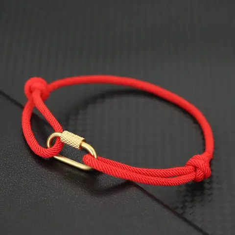 Men's Adjustable Rope Bracelet, Adjustable Slider Bracelets, Fashionable Minimalist Bracelet, Fashionable Bracelet Style for Party, Daily Decor, Trendy All-match & Exquisite Jewelry for Birthday Gift