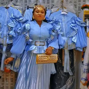 Luxury party dresses L, XL XXL  Available in skyblue and brown colors. Womenswear Longsleeves Formal