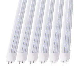 HOLDWILL T8 Tube Light White Daylight 6000K T8 LED Bulbs AC100-277V Ballast Bypass Replacement Lamp