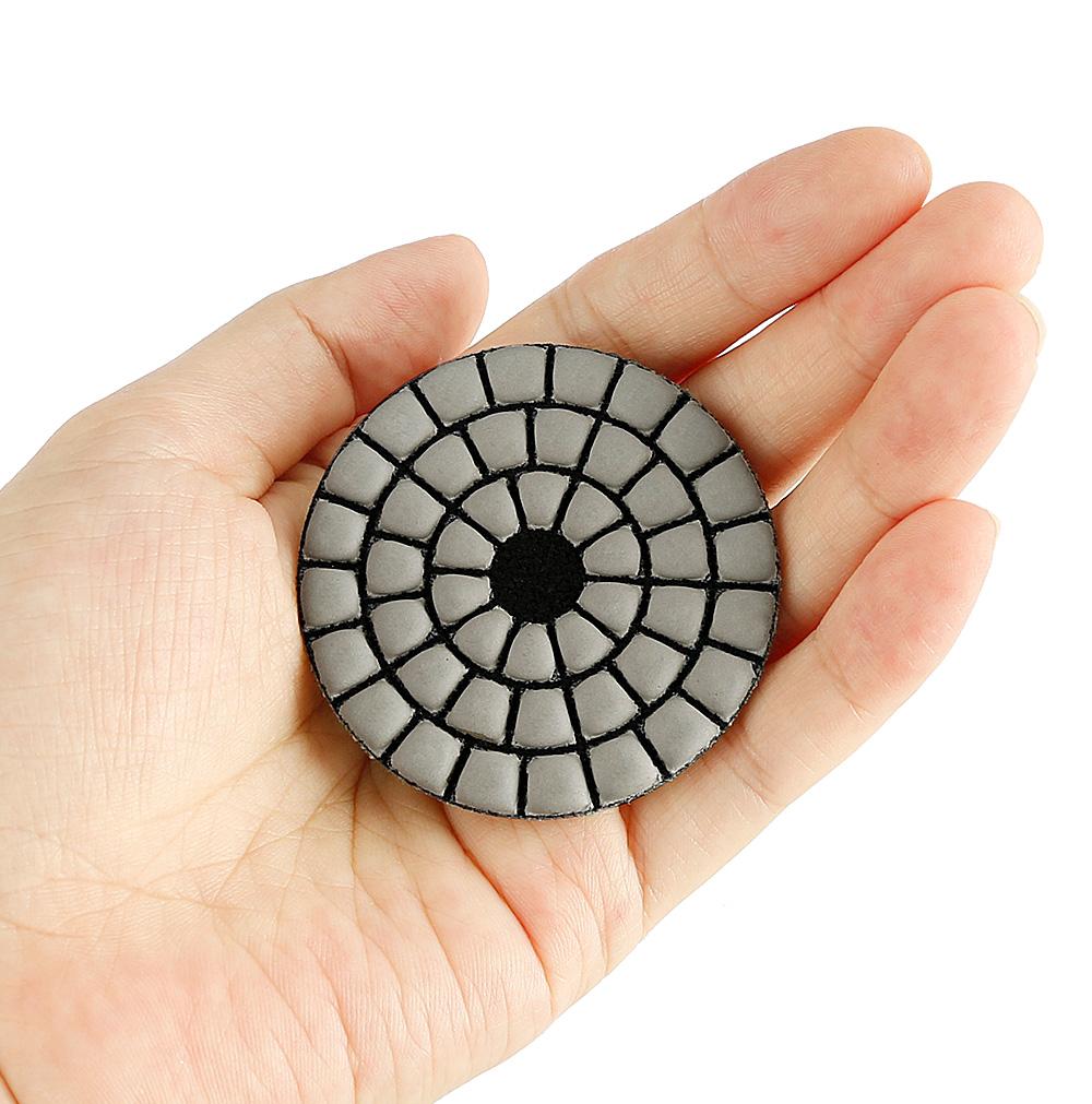 LOZLIN 8PCS/Set 2" Diamond Dry Grinding Pads - Marble Granite & Stone Polishing & Restoration Tools for Angle Grinding Wheel 50-3000 Grit Abrasive Sheets LOZLIN 8PCS/Set 2" Diamond Dry Grinding Pads - Marble Granite & Stone Polishing & Restoration Tools for Angle Grinding Wheel 50-3000 Grit Abrasive Sheets