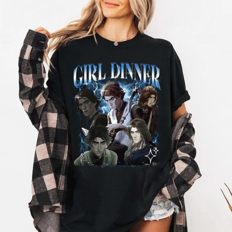 Viktor Arcane League of Legends Anime lol ,Girl Dinner Shirt Anime Apparel For Men Women