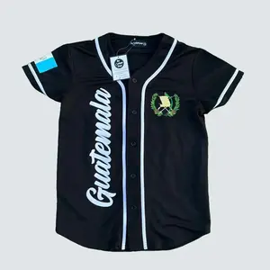 YOUTH and KIDS Guatemala 502 Baseball Jersey, Guatemala Flag Baseball Jersey, Guatemala Soccer Jersey