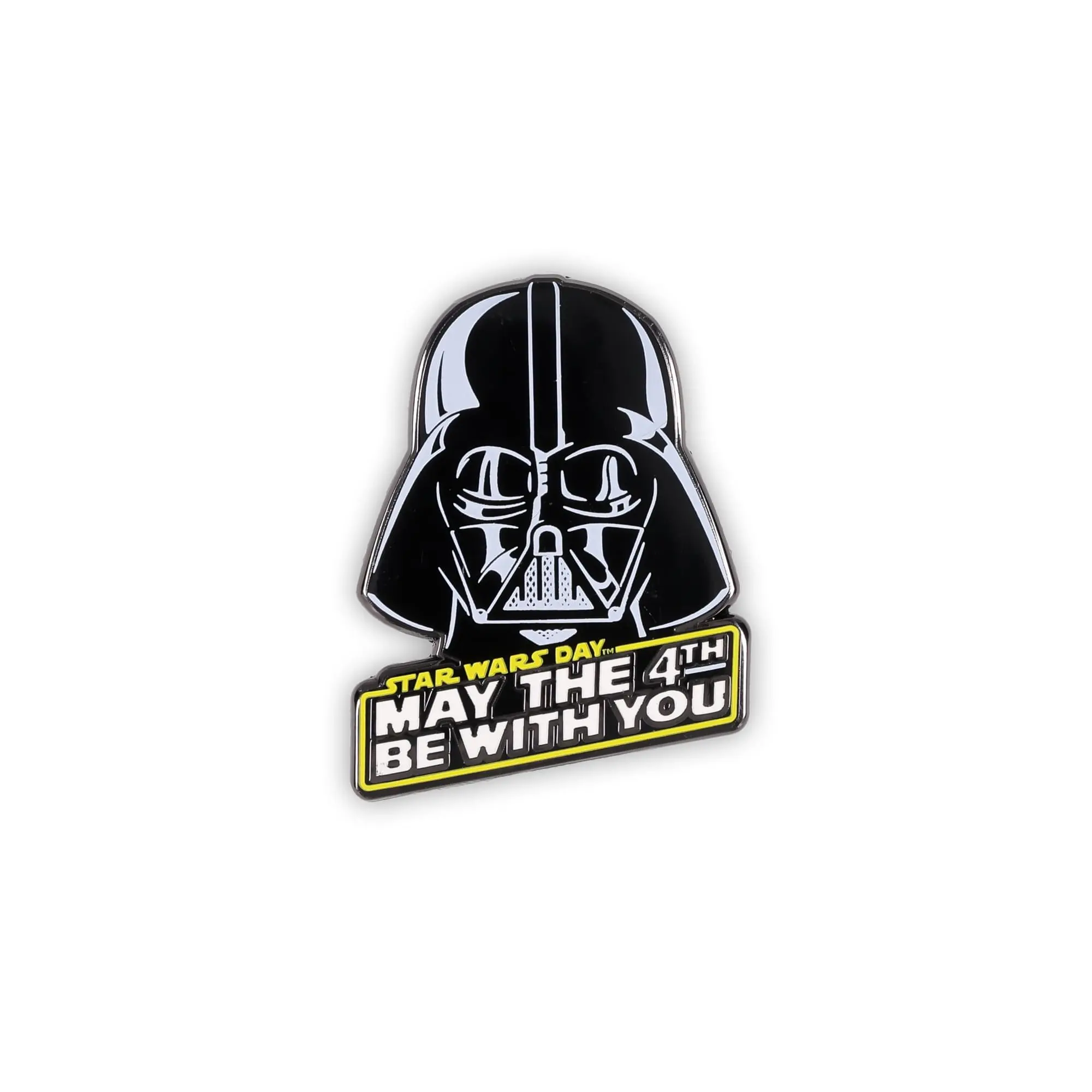 Star Wars May The 4th Darth Vader Helmet Collectible Enamel Pin, Sith-Themed Accessory for Force, Light and Dark Sides Fans