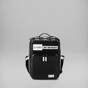 15L Backpack Alpha Black White Accents