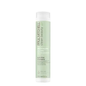 Paul Mitchell Clean Beauty Anti-Frizz Shampoo - 8.5 fl oz, Sulfate-Free, Plant-Based Formula with Almond Oil & Hyaluronic Acid Smooth Haircare Low Porosity Hair Products Cleanser Conditioner Cleansing