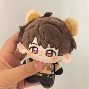 10cm Kawaii Love And Deep Space Plush Doll Toys Nunu Body Pilot Caleb Stuffed Plushie Cotton Dolls Game Peripherals Fans Gift