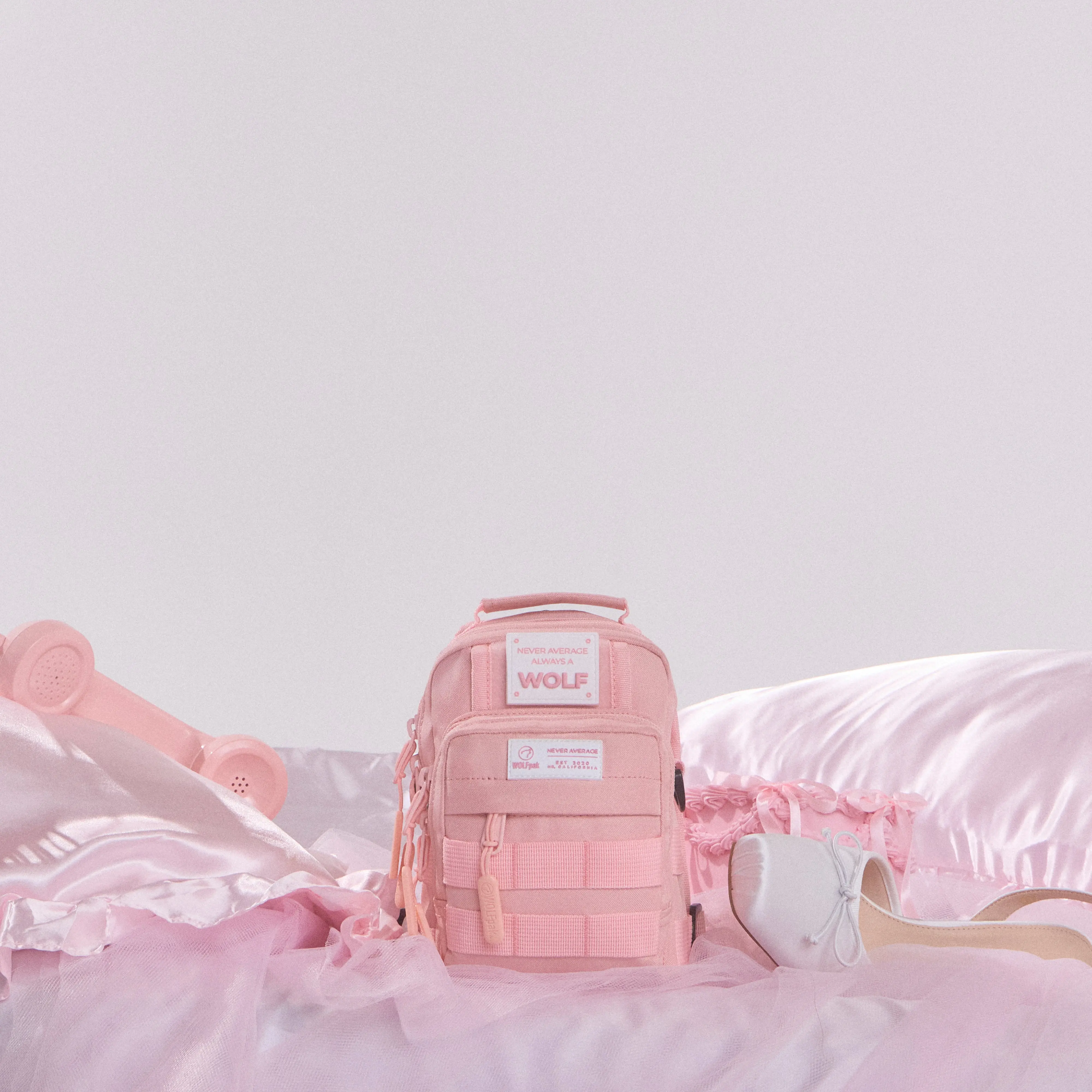 4L Mini Tactical Sling Bag Dream Pink 4L Mini Tactical Sling Bag Dream Pink