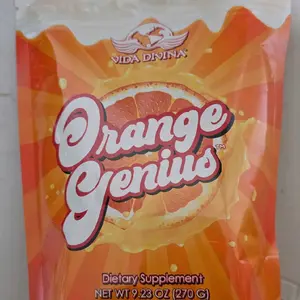 Orange Genius - Mezcla de Bebida sabor Naranja Natural