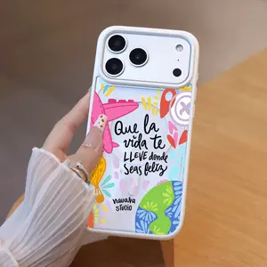 Colorful Floral Vibes for iPhone17/16/15/14/13/12/X/PRO/PLUS Samsung(S22-S25) Matte Magnetic Phone Case Matte texture Comfortable grip iphone 16 pro max cases Protective RO1014014 Acrylic Fingerprint