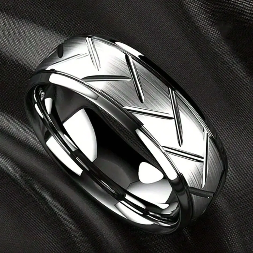 Fashion rings for men, Stainless Steel, wedding rings, daily wear or party accessories, gifts for Christmas, New Year, Valentine's Day