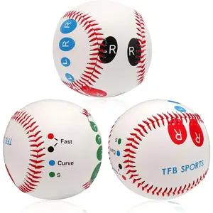 3 Pcs Baseball Pitching Grip Trainers, Baseball with Finger Placement Softball Throwing Equipment for Teenagers Beginners Gifts to Learn Multiple Grips Accessories(Hard)