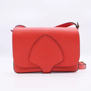 Pre-owned BURBERRY Leather Shoulder Bags Hampshire Crossbody Bag TWINS B21007