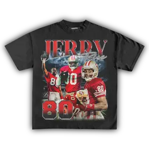 JERRY RICE TEE UNISEX T-SHIRT, GRAPHIC TEE, GIFT FOR FANS