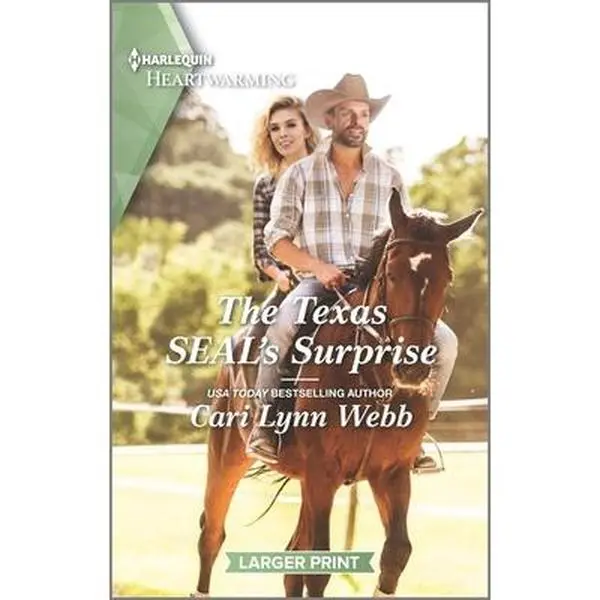 USED-The Texas Seal's Surprise: A Clean Romance by Webb, Cari Lynn (Mass Market Paperback)