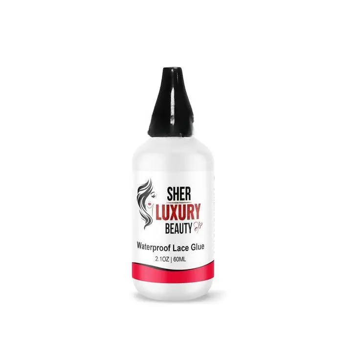 Sher Luxury Beauty Waterproof White Lace Glue - Best-Selling Lace Glue for Flawless Long-Lasting Lace Application