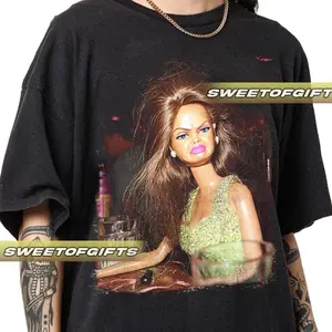 [Sale up to 50%] [Free Ship] Limited Disgusted Doll Face Meme T-Shirt, Funny Doll Tee, Graphic Shirt, Unisex Shirt