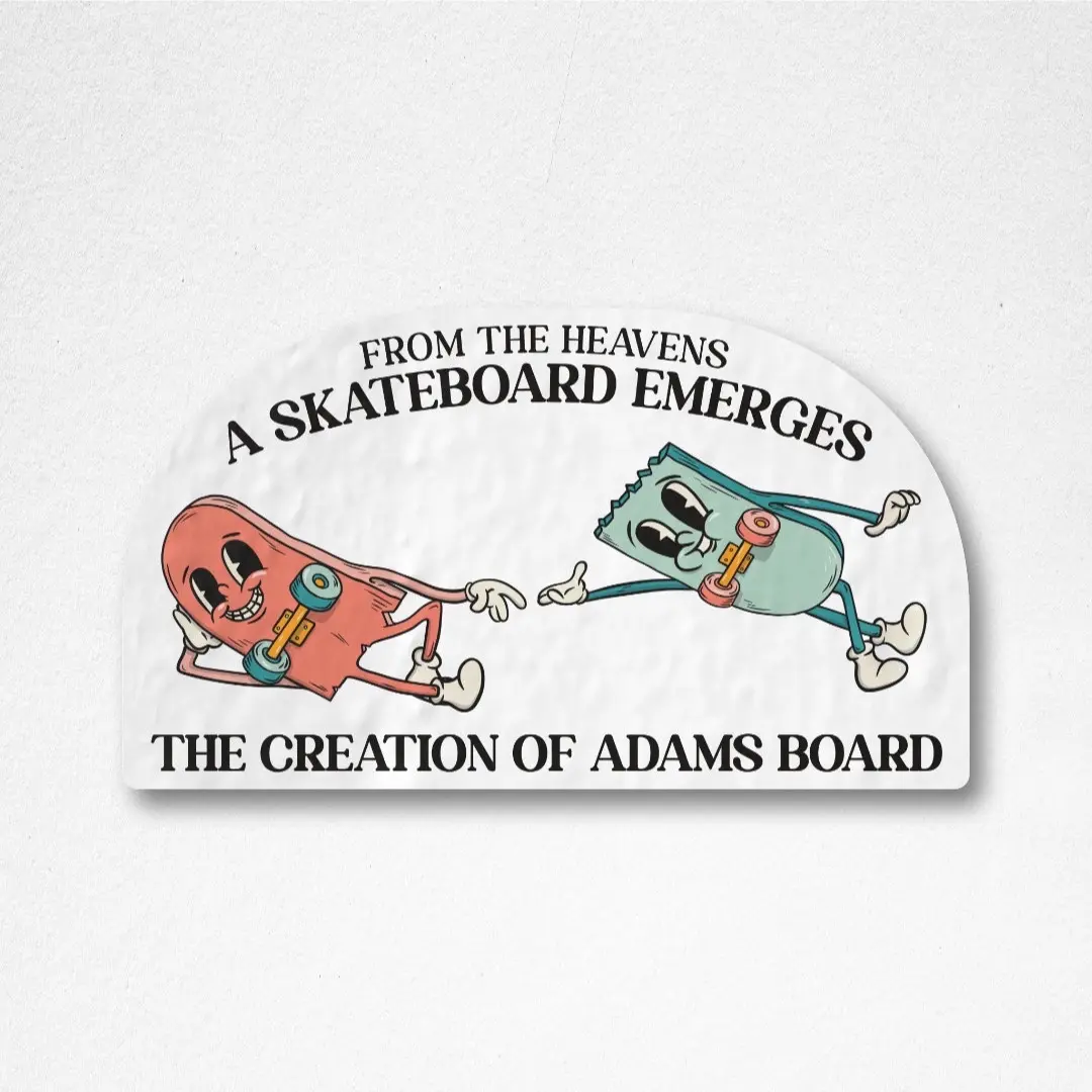 Creation of the Adams board - SkateBuddy Sticker