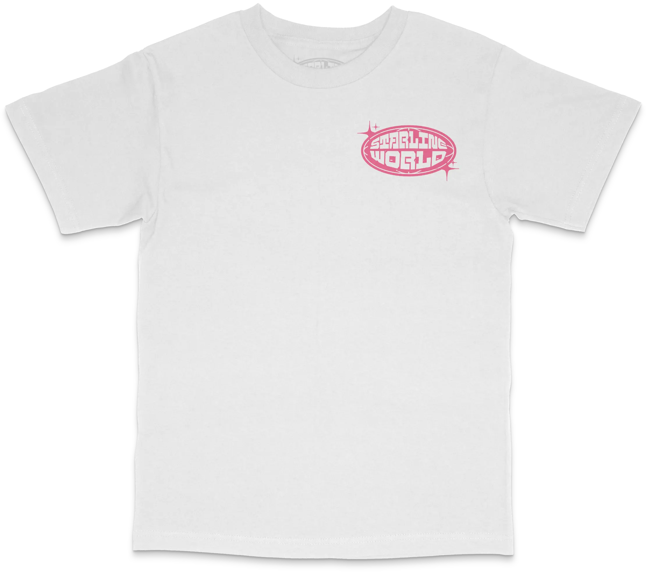 StarlineWorld (White-Pink) Tee