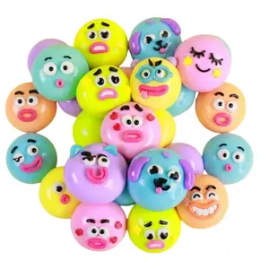 Cute Slow Rising Stress Balls - Moldable Face Squeeze Toys, Soft Sensory Fidgets for Calming, Anxiety Relief & Daily Relaxation
