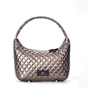 HEARTLOVE Small Nylon bag quilted Puffer design Back-to-school tote, Summer casual high-capacity crossbody bag, clutch purse for Fall 2024 everyday use, new goyard tote, Soaring purse, fall clothing