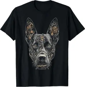 Belgian Malinois Dog Graphic Pet Art Belgian Malinois T-Shirt