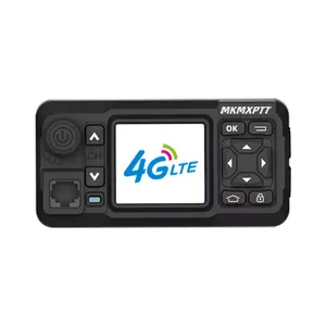 MKMXPTT wireless 4G Android mobile network car intercom with global coverage of 5000 kilometers, Zello PoC intercom with Wi Fi and Bluetooth, GPS