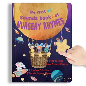 Toddler Musical Sound Book (Ages 1–4) | 100 Classic English Songs, Tap & Listen Interactive Musical Toy for Toddlers, A Perfect Gift for Kids