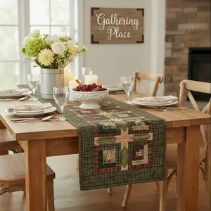 Cabin Patchwork Table Runners