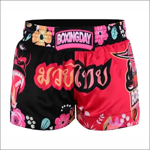 ROAR-INT Kids Gorilla Muay Thai Boxing Fight Shorts for Boys and Girls