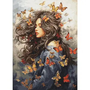 Passion in Flight BU5085L Counted Cross-Stitch Kit