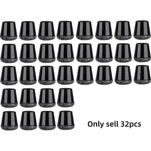 Chair Leg Protector Covers, Thick Felt Round Chair Foot Pads, Reduce Noise and Scratches, Small Size 14-18mm