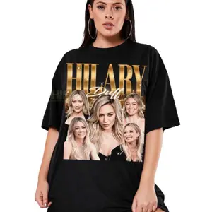 Hilary Duff Vintage Unisex Shirt – Retro Pop Star Tee, Classic 2000s Fan Gift for Him or Her
