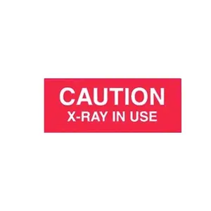 Phillips Safety Caution X-Ray In Use Sign | Regulatory Compliance Radiation Warning