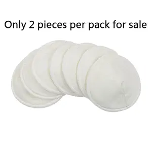 Washable Breast Pads, 2 Counts Reusable Breastfeeding Pad, Non-slip Breastfeeding Accessories for Women, Postpartum, Maternity, Nursing Pad, Newborn Essentials